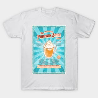 Vintage Pumpkin Spice Latte T-Shirt